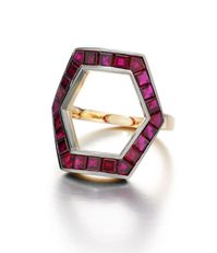 Hex Ring Ruby | Jessica McCormack