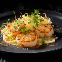 Napa Home Chef | Dive into our Golden Scallops with Citrus Beurre Blanc & Crisp Fennel Slaw recipe! A Napa-inspired culinary delight capturing the essence of wine country. Savor Napa, Bite by Bite.