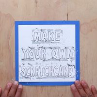 Make Your Own Scratchcard   #diy #cards #birthday #scratchcard #nifty