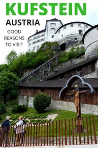 Kufstein is one of Austria’s best-preserved small historic towns. Easily reached by train or road, it’s well worth including in any Austria itinerary. The Kufstein Fortress is only one good reason to visit the town on the banks of the Inn River. #kufstein #kufsteinfortress #austria #tyrol #austriantown