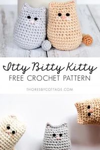 Free Crochet Pattern Cat • Free Crochet Patterns