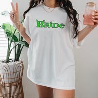 **PLEASE READ THE ENTIRE ITEM DESCRIPTION AND SHOP POLICIES LISTED BELOW BEFORE PLACING YOUR ORDER** :) Gildan 5000 Crew Shirt. Comes in White, Black, Sand, Dark Chocolate, and Forest Green. SIZES S-5X. FOR OVERSIZED FIT SIZE UP 1-2 SIZES!! Matching bridesmaids & maid of honor shirts and tanks are available in my shop! PLEASE make sure you're aware of the style of shirts you are ordering! Style 1 is Bella+Canvas 3001. Stye 2 is Gildan 5000. Style 3 is Next Level 1533 Tank Top.  -Gildan 5000 -100% cotton  -Medium fabric  -Classic fit -Tear-away label -Runs true to size -Not affiliated with Shrek READ BEFORE ORDERING:  SHOP POLICIES UPDATED 1/24 - This shop uses a third party print provider. We are unable to change any order details once your order has been placed. All sales are FINAL!  - No