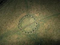 Merry Maidens is a perfect stone circle in Cornwall. (Newlands Aerial /Adobe Stock)