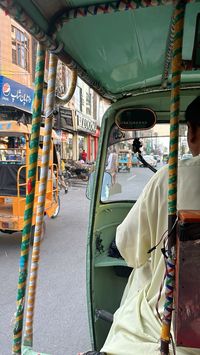 rikshaw aesthetic in punjab, pakistan