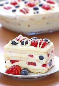 No Bake Berry Icebox Cake Downloand (Instant Download) - Etsy