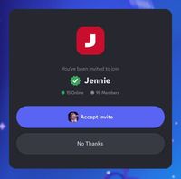 240928 Jennie has opened her own discord server, you can only get an invite if you are registered on jenn.ie! 
#JENNIE #제니 #OA #ODDATELIER