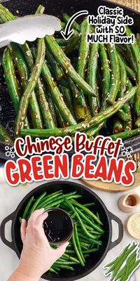 This Chinese green bean recipe is a family favorite, made with simple ingredients, and is such an easy recipe when you need a quick side dish.