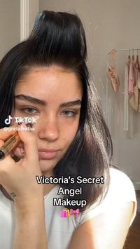 victoria's secret angel makeup ✨