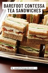 Last Updated on June 13, 2023 Barefoot Contessa Tea Sandwiches are the healthy snack of choice for any and every occasion. These classic finger sandwiches are a favorite of Ina Garten, the Barefoot Contessa herself.  Whether you’re having an afternoon tea party or just want to try something new, these delightful creations are sure to ... Read more