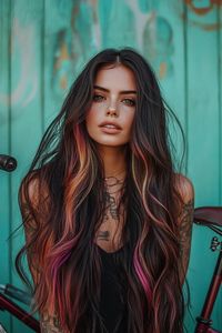 37 Best Dark Hair with Highlights Ideas