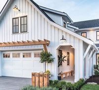 YES or NO : Add a decorative gable vent on garage?