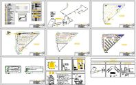 Supermarket Store Architecture Layout Plan and Interior Details in AutoCAD DWG Files - Cadbull