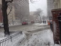 Edgewater Beach Chicago Illinois  Sheridan Road  near Thorndale 2-1-2015 by Scott Chasen