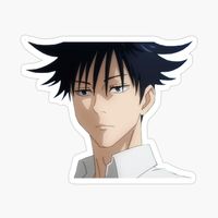 anime merchandise, anime merch, jujutsu kaisen megumi fushiguro, anime stickers, anime merchandise stickers, jujutsu kaisen stickers, megumi fushiguro