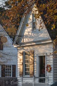 Houses on the South side of the Capitol at Colonial Williamsburg. Photo by David M. Doody.