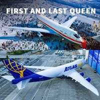 The first and the last Queen Of The Skies ✈️😍 📸: Boeing #atlasair #boeing #747 #avgeek