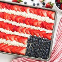 American Flag Cake