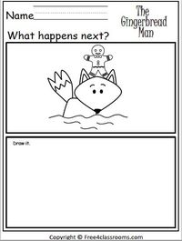 Gingerbread Man Math Worksheets