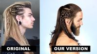 Nordic Hairstyles For Men with Long Hair - 5 Male Viking Hairstyles