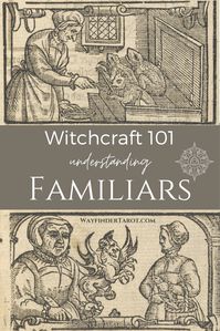 What a Witch's Familiar Is - and Isn't - Wayfinder Tarot