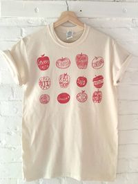 Apple Garden Food Screen Print T-Shirt Foodie Gardening | Etsy