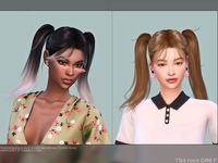 The Sims Resource - Female Hair G86