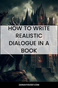 Writing realistic dialogue in a book can be challenging, but here are some tips to help you out!