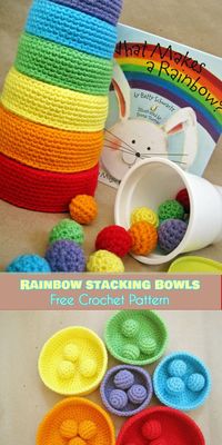 Stacking Toys [Crochet Patterns and Free Crochet Patterns]