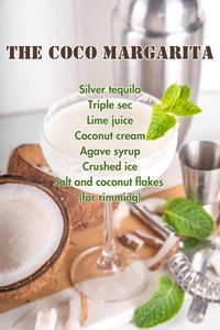 Craving a tropical twist on a classic margarita that’s full of flavor? The Coco Margarita combines creamy coconut and zesty lime for a refreshing escape. Save this pin to add a taste of paradise to your cocktail collection!