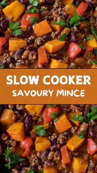 This easy Slow Cooker Savoury Mince is one of the simplest family meals that I know, you will need simple ingredients like onion, frozen vegetables, beef mince, tomato paste, Worcestershire sauce, and beef stock cubes to get this old-fashioned dinner on the table.