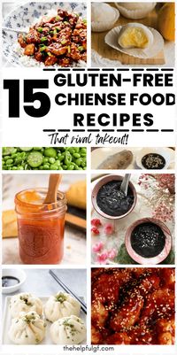 Explore these gluten free Chinese food recipes that are sure to impress. From easy Chinese food recipes perfect for a quick dinner to festive dishes for Chinese New Year, these homemade Chinese food ideas are better than takeout and cater to gluten free diets. Treat yourself to delicious, authentic flavors made simple. | Easy Gluten-Free Recipes | Healthy Recipes | Gluten Free Food | Gluten Free Diet | Clean Eating Recipes | Easy Meals | Lunches and Dinners | Healthy Living