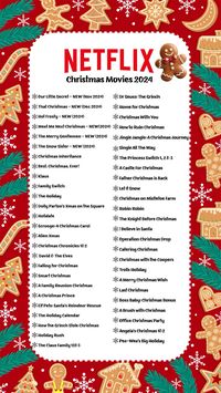 Netflix Christmas Movie List #christmas #netflix #christmasmovies