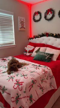 Transform your bedroom into a winter wonderland this holiday season with our Christmas room makeover ideas! 🎄🏠 Get inspired to elevate your room decor and infuse it with festive charm. ✨ From twinkling lights to DIY Christmas decor, discover endless holiday decor possibilities to make your space merry and bright. 🌟🎁 Whether you're seeking a complete room makeover or simple holiday accents, our ideas will help you create the perfect cozy retreat for the season. 🛏️✨ #ChristmasDecorIdeas #Room