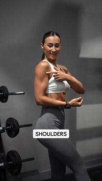 Build those shoulder muscles with this intense workout from @lisafiitt. Designed to challenge and strengthen, it's perfect for anyone looking to enhance their upper body strength. Check it out and start your transformation! #fitness #workout #gym #foryou