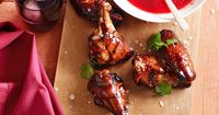 Marinated chicken wings