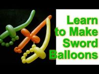 How to Make a Balloon Sword: A Beginner's Complete Guide #swordballoon #balloonsword - YouTube