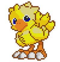 Chocobo FF perler pattern by indidolph