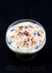 Arroz con leche or rice pudding