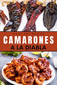 Camarones a la Diabla or Mexican-style “shrimp of the devil,” is one of my all-time favorite recipes. Plump, tender shrimp are seared in a skillet and then tossed in a rich, fiery red chile sauce made from dried chiles. I use a combination of chiles for depth of flavor—guajillo and pasilla for fruity/earthy flavor, New Mexico and de arbol for heat. You can vary your chile proportions to get exactly the heat level that's right for you. https://allwaysdelicious.com/camarones-a-la-diabla/