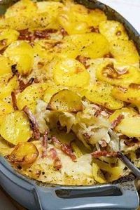 stuttgartcooking: Sauerkraut-Kartoffel-Auflauf