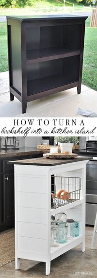 5 Smart Kitchen Islands in Small Spaces. Looking for ideas to make an island work in your small kitchen? Whether you need inspiration for rustic decor or something with seating, these layout and design ideas will get you thinking! Soe DIY options as well!