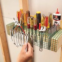 Hardware Cloth Tool Roost — The Family Handyman