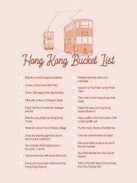 A bucket list for those travelling to or living in the vibrant city of Hong Kong