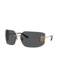 Miu Miu Eyewear Runway Frameless Sunglasses - Farfetch