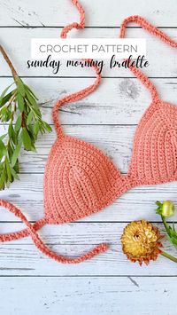 Free Crochet Bralette Pattern - Sunday Morning Bralette