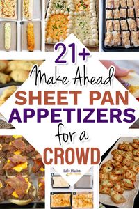 Sheet pan appetizers for a crowd - easy snacks for a party cheap simple appetizer recipes easy finger foods make ahead easy appetizers for a party shareable snacks Heavy hors d’oeuvres Elegant appetizers for party small bites appetizer bites finger foods easy