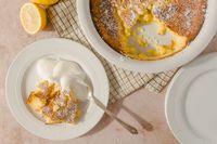 Old-Fashioned Baked Lemon Pudding