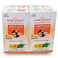 Hairshield Anti Lice Cream Wash Free Head Lice Comb With Every Pack (30 Ml X Pack Of 4 = 120 Ml)