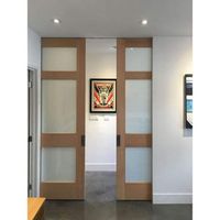 Flush Ceiling Mounted Sliding Door Track | RealCraft