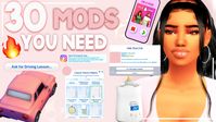 YOU NEED THESE MODS // 30 OF MY CURRENT FAVS | DeeSims on Patreon